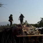 مقبرة جماعية للآليات العسكرية السعودية في جيزان " صور" أنصار الله