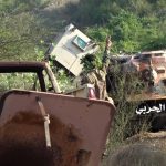 مقبرة جماعية للآليات العسكرية السعودية في جيزان " صور" أنصار الله
