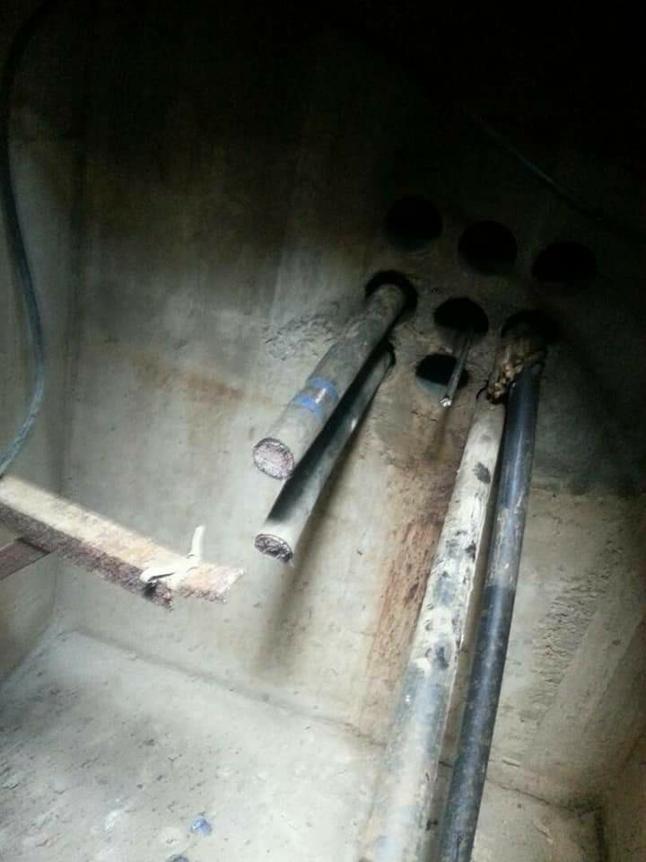 "صور" لصوص الكابلات يعزلون مدينة تعز عن العالم الخبر اليمني