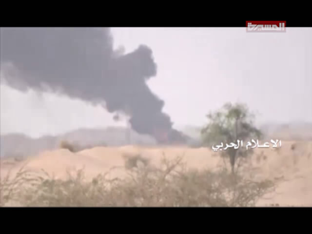 "صور" جثث ومدرعات التحالف تحترق في الساحل الغربي احتراق مدرعات التحالف