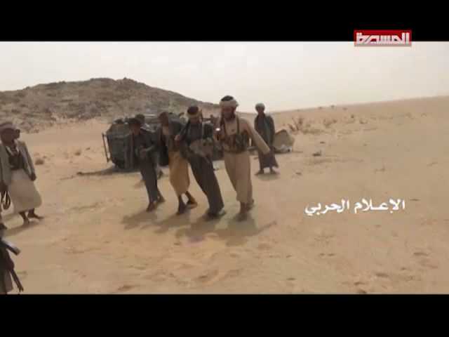 "بالصور" تدمير أربع أليات لقوات هادي بالجوف الجوف