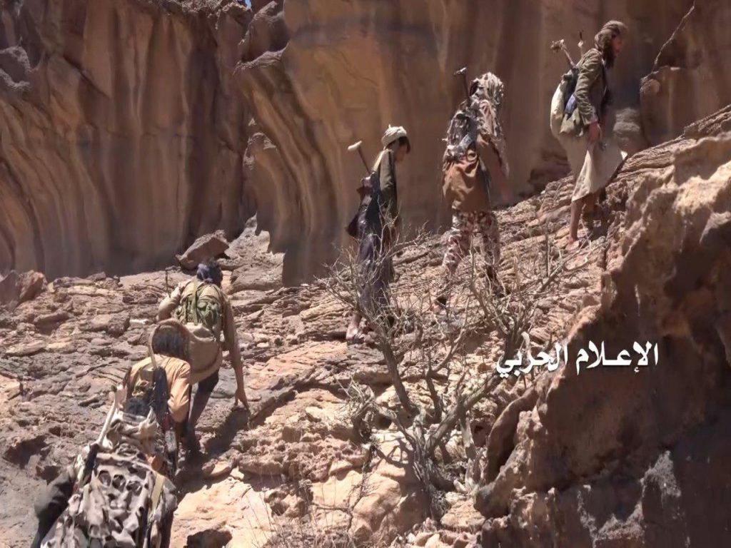 مجددا: قوات صنعاء تسيطر على موقع سعودي باستخدام السلالم الجيش السعودي في موقع الضبعة