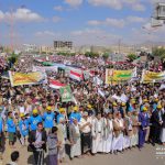 سيول بشرية كبيرة في اليمن إحياء ليوم القدس (صور)