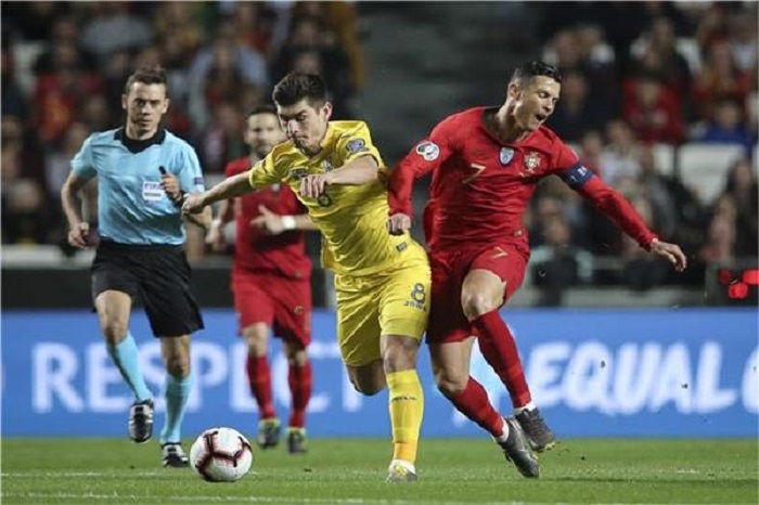 البرتغال يتعادل أمام أوكرانيا في الجولة الأولى من التصفيات المؤهلة لبطولة يورو 2020