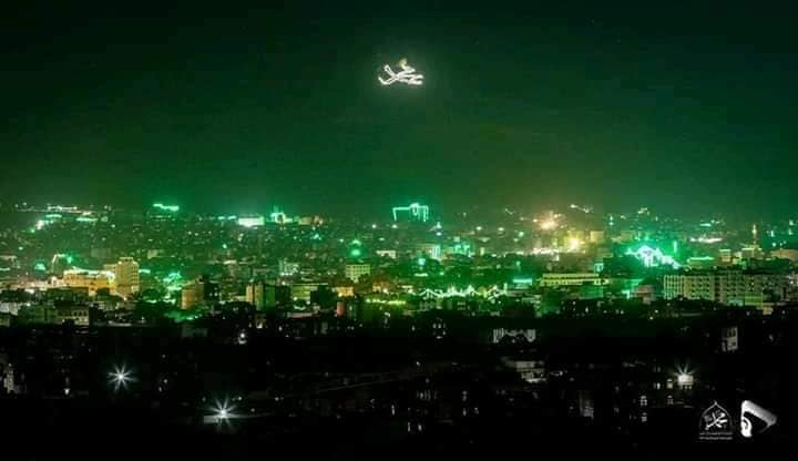 صور| صنعاء تتزين بشكل غير مسبوق استعدادا للمولد النبوي