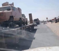 التحالف السعودي يسحب آلياته العسكرية من آخر معاقله بمأرب - صور - أخبار اليمن