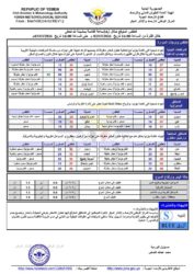 الطقس المتوقع خلال ال24ساعة القادمة 1 أحوال الطقس